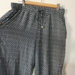 Black/White Pattern Pants - 18