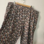 Purple/Blue Pattern Pants - 44