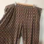 Brown Pattern Pants - 46