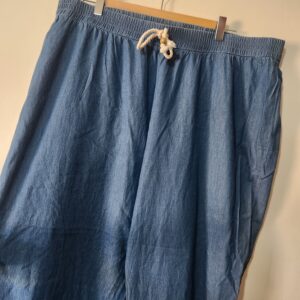 Denim Look Pants - 44
