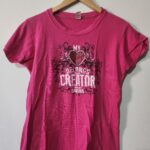 Tultex Pink Heart Tshirt - L