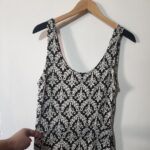 Factorie Grey Print Dress - M