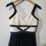 Foschini Cream & Black Dress - 10