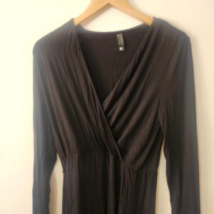 Woolies Black L/S Dress - M