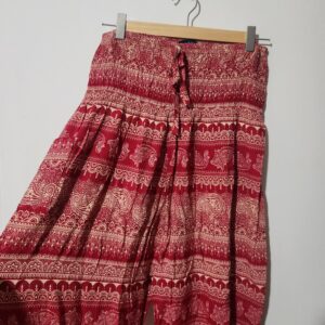 Red/Cream Pants - S