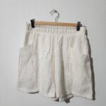 Cream Shorts - M