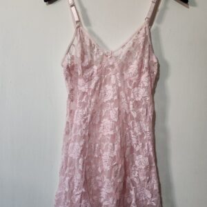 Pink Lace Nighty - XS/S