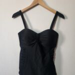Black Swim Top - 36
