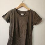 Grey Crew Neck Tee - M