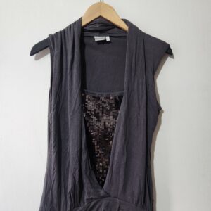 Grey Bling Top - 38