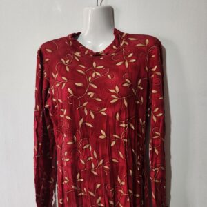 Red/Gold Dress - L