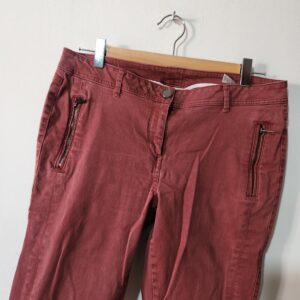 Peach Washed Jeans - 12