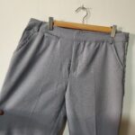Grey/White Pants - 36