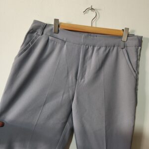 Grey/White Pants - 36