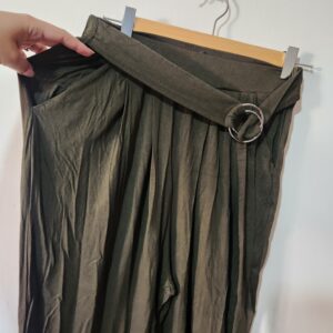 Green Soft Pants - S