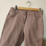 Pink/Brown Jeans - 12