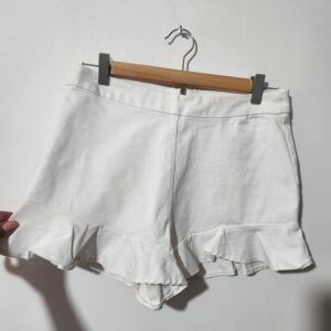 Zara White Shorts - 10