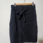 Woolies Black Skirt - 8