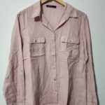 David Jones Pink Button L/S Top - 14