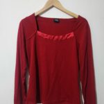 Fashion Express Red L/S Top - 12