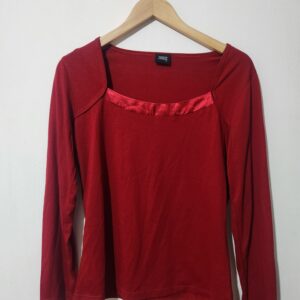 Fashion Express Red L/S Top - 12