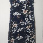 Shein Navy Floral Dress - L