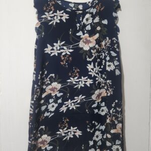 Shein Navy Floral Dress - L