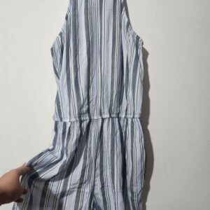 Beloved Striped Jumpsuit - M