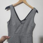 RT Black & White Dress - L