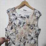 Massumi Peach Floral Lace Dress - 14