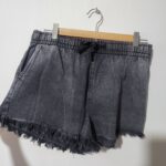 Cotton On Black Denim Jogger Shorts - 14
