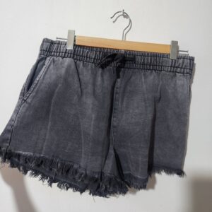 Cotton On Black Denim Jogger Shorts - 14