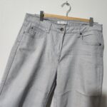 Woolies Grey 3/4 Jean - 36