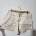 Real Basics Off White Chino Shorts - 12