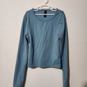 Blue Long Sleeve Top  - XS