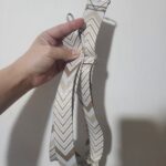 Cream/White Bag Strap