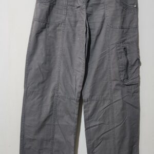 Grey Cargo Pants - 8