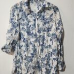 Shimmer Blue L/S Top - 12