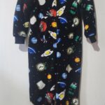 Black Space Onesie - 10-11y
