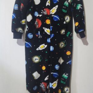 Black Space Onesie - 10-11y