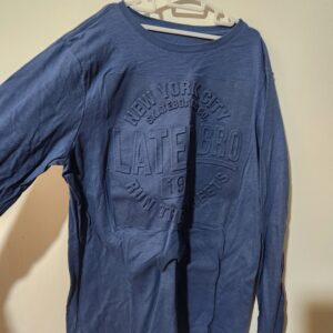 Blue Long Sleeve Top - 14y
