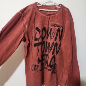 Rust Long Sleeve Top - 12y