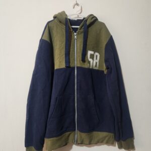 Green/Blue Zip Jacket - 12y