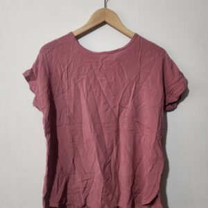 Pink S/S Top - L