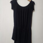 Off Shoulder Short Jumpsuit - M