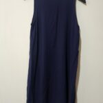 Navy Sleeveless Dress - 10