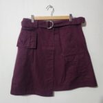 Jeep Maroon Wrap Skirt - 38