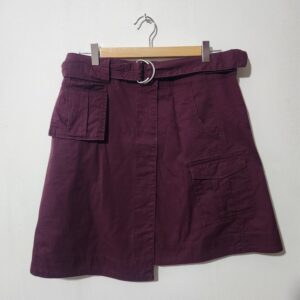 Jeep Maroon Wrap Skirt - 38
