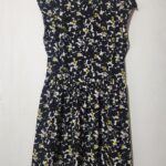 Black/Yellow S/S Dress  - 12