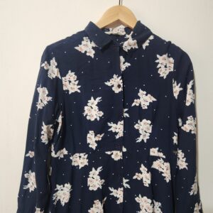 Refinery Navy L/S Dress - 10